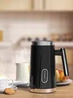 BioloMix 5-in-1 Smart Milk Frother w/LED Touch Display, Style Foam for Coffee & Lattes,Hot And Cold Foam Maker - Image 6