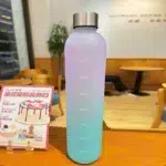 1 Liters Water Bottle Motivational Drinking Bottle Sports Water Bottles With Time Marker Stickers Portable Reusable Plastic Cups - Image 17