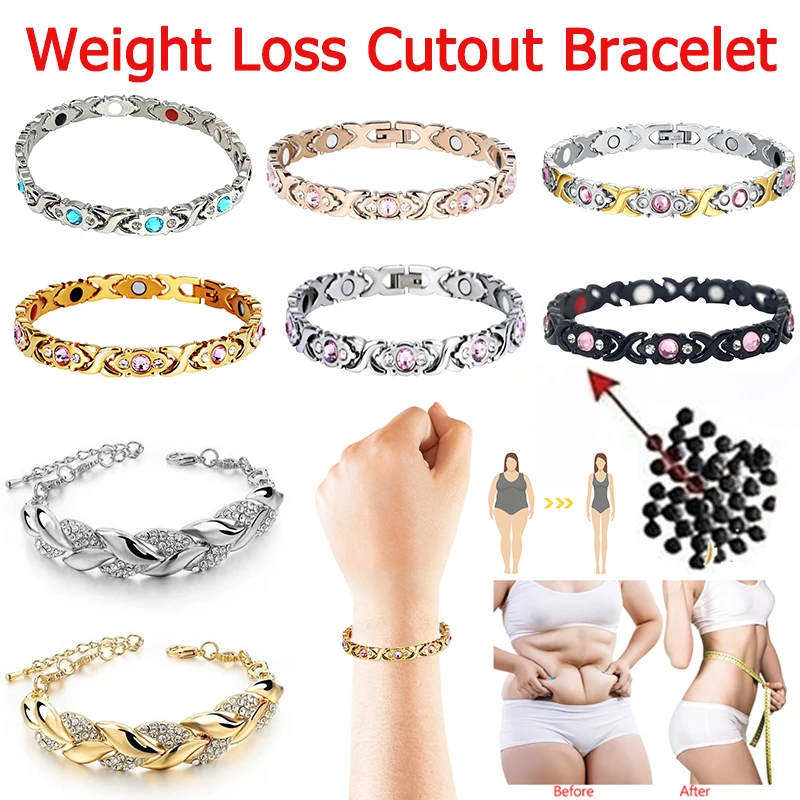 Se18426cfa18244e682f65c046259e9c3k.webp Weight Loss Energy Magnets Jewelry Trendy Women Jewelry Slimming Bangle Bracelets Twisted Magnetic Therapy Bracelet Health Care - Image 1