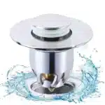 Universal Basin Drain Filter Pop-Up Sink Stopper Hair Catcher for Bathroom & Kitchen UK - Image 11