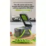 22pcs Handheld Vegetable Cutter Set  2 - in - 1 Storage & Carrying Case, Multifunctional for Shred/Slice/Flower Cuts - Image 6