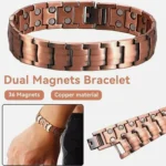 New Magnetic Bracelets For Men Pure Copper Magnetic Bracelet Jewelry Jewelry Accessories Row Magnetic Therapy Bangle Bracelets - Image 5