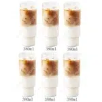 6/4/2/1Pcs American Coffee Mug Heat-Resistant Glass Cups Transparent Tea Mug Water Cup for Drinking Milk Beertea Juice Tumblers - Image 10