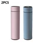 500ml Smart Water Bottle Stainless Steel Thermos Temperature Display Leakproof Vacuum Flasks Coffee Cup Milk Mug Christmas Gift - Image 15