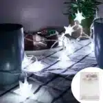 LED Star Fairy Lights Outdoor Chain Lights Garland Bulb String Lights Party Home Wedding Terrace Garden Christmas Decoration 10 80 LEDs - Image 9