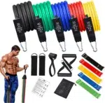Workout Bar Fitness Resistance Bands Set Pilates Yoga Pull Rope Exercise Training Expander Gym Equipment for Home Bodybuilding - Image 12