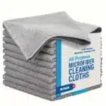Bamboo Charcoal Microfiber Dishcloths | Super Absorbent Oil Resistant Kitchen Cleaning Cloths | Antibacterial Thickened Reusable Kitchen Wipes | 1 to 50 Pack 25x25cm - Image 5