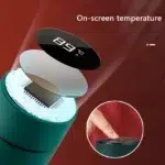 Chinese Style Vacuum Flask Temperature Display Retro Smart Insulated Water Bottle 304 Stainless Steel Thermal Cup Travel Portable - Image 3