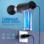 Professional Massage Gun Deep Tissue Percussion Massager Neck Back Muscle Pain Relief Battery Powered CE Certified - Image 5
