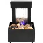 Desktop Waterfall Decoration Creative Flowing Water Ornaments Small Living Room Office Tabletop Fountain Pastoral Style USB Battery - Image 9