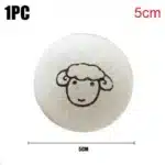 6pcs Eco-Friendly Wool Dryer Balls - Natural Fabric Softener, Reduce Static & Shorten Drying Time- Chemical-Free - Image 7