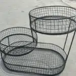 Stainless Steel Multi-Layer Fruit Basket | Round Metal Storage Rack | Elegant Kitchen Dining Table Display | Living Room Organiser - Image 5
