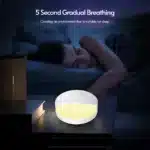 Baby White Noise Sleep Machine | USB Rechargeable Night Light Timer Sound Player | Timed Shutdown Sleep Aid for Newborns Toddlers and Adults | Portable Nursery Sound Machine - Image 5