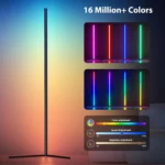 RGB Dream Color Floor Lamp with Music Sync | 16 Million Color Changing Mood Light for Bedroom and Living Room - Image 3