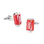 Clover Camera & Coffee Cup Cufflinks – French Shirt Brass Men’s Wedding Accessories - Image 5
