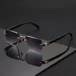 Classic Frameless Fashion Sunglasses – Unisex Trendy Rectangle Eyewear for Party, Holiday & Gifts - Image 5