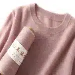 Women’s 100% Cashmere Sweater – Fall Winter Crew Neck Long Sleeve Pullover, Soft Knitted Top