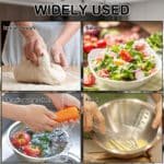 5-Piece Stainless Steel Mixing Bowl Set – Multipurpose Nesting Bowls for Baking, Salad, and Food Storage (2600ML Max, Space-Saving) - Image 7