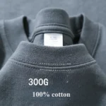 Summer Heavy Duty 300g Pure Cotton Men’s Short Sleeve T-Shirt – Casual Oversized Base Top - Image 10