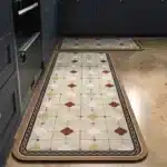 Non Slip Kitchen Floor Mat Long Crystal Velvet Absorbent Rug for Kitchen Living Room and Entrance - Image 8