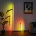 RGB Dream Color Floor Lamp with Music Sync | 16 Million Color Changing Mood Light for Bedroom and Living Room - Image 2
