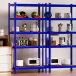 5 Tier Heavy Duty Metal Storage Shelving Unit 875KG Adjustable Galvanised Rack for Garage Workshop Shed Office - Image 6