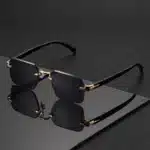 Classic Frameless Fashion Sunglasses – Unisex Trendy Rectangle Eyewear for Party, Holiday & Gifts - Image 6