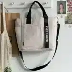Large Capacity Nylon Tote Bag Waterproof Casual Shoulder Messenger Bag for Women School Travel Shopping - Image 9