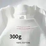 Summer Heavy Duty 300g Pure Cotton Men’s Short Sleeve T-Shirt – Casual Oversized Base Top - Image 23
