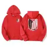 Anime Attack on Titan Hoodie for Men – Casual Hip Hop Pullover Sweatshirt, Spring Autumn Fleece Sportswear - Image 5