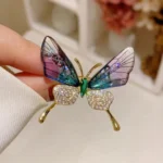 Dragonfly & Butterfly Rhinestone Brooch – Imitation Pearl Pin for Women, Girls, Party Jewelry - Image 16