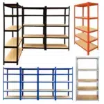5 Tier Heavy Duty Metal Storage Shelving Unit 875KG Adjustable Galvanised Rack for Garage Workshop Shed Office