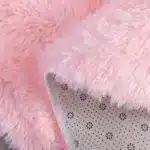 Pink Bedroom Carpet for Children’s Room | Soft, Fluffy Kids Bedside Rug for Living Room & Decor - Image 4