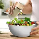 5-Piece Stainless Steel Mixing Bowl Set – Multipurpose Nesting Bowls for Baking, Salad, and Food Storage (2600ML Max, Space-Saving) - Image 3