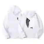 Anime Attack on Titan Hoodie for Men – Casual Hip Hop Pullover Sweatshirt, Spring Autumn Fleece Sportswear - Image 4