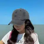 Vintage Washed Denim Baseball Cap – Unisex Snapback Hat for Casual Sport, Sun Protection - Image 4