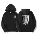 Anime Attack on Titan Hoodie for Men – Casual Hip Hop Pullover Sweatshirt, Spring Autumn Fleece Sportswear - Image 13