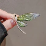 Dragonfly & Butterfly Rhinestone Brooch – Imitation Pearl Pin for Women, Girls, Party Jewelry - Image 11