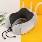 U Shaped Memory Foam Travel Neck Pillow Soft Airplane Sleeping Cervical Support Cushion - Image 11