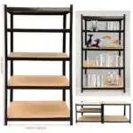 5 Tier Heavy Duty Metal Storage Shelving Unit 875KG Adjustable Galvanised Rack for Garage Workshop Shed Office - Image 10