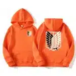 Anime Attack on Titan Hoodie for Men – Casual Hip Hop Pullover Sweatshirt, Spring Autumn Fleece Sportswear - Image 6