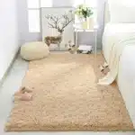 Pink Bedroom Carpet for Children’s Room | Soft, Fluffy Kids Bedside Rug for Living Room & Decor - Image 11