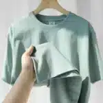 Summer Heavy Duty 300g Pure Cotton Men’s Short Sleeve T-Shirt – Casual Oversized Base Top - Image 5