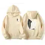 Anime Attack on Titan Hoodie for Men – Casual Hip Hop Pullover Sweatshirt, Spring Autumn Fleece Sportswear - Image 15