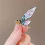 Dragonfly & Butterfly Rhinestone Brooch – Imitation Pearl Pin for Women, Girls, Party Jewelry - Image 10