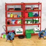 5 Tier Heavy Duty Metal Storage Shelving Unit 875KG Adjustable Galvanised Rack for Garage Workshop Shed Office - Image 4