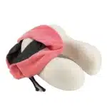 U Shaped Memory Foam Travel Neck Pillow Soft Airplane Sleeping Cervical Support Cushion - Image 4