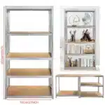 5 Tier Heavy Duty Metal Storage Shelving Unit 875KG Adjustable Galvanised Rack for Garage Workshop Shed Office - Image 14