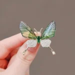 Dragonfly & Butterfly Rhinestone Brooch – Imitation Pearl Pin for Women, Girls, Party Jewelry - Image 9