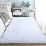 Pink Bedroom Carpet for Children’s Room | Soft, Fluffy Kids Bedside Rug for Living Room & Decor - Image 13